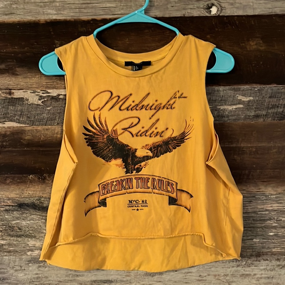 Eagle crop tee